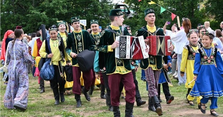 Более 7 тысяч человек побывали на «Сабантуе» в Сарапуле 