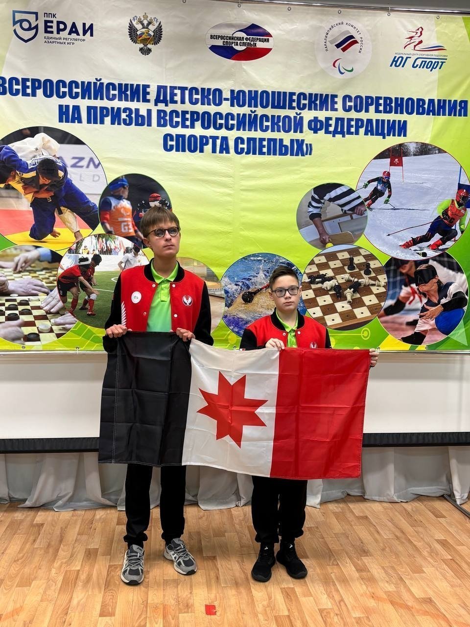 Юные спортсмены из Ижевска взяли медали на Всероссийских соревнованиях спорта слепых по настольному теннису