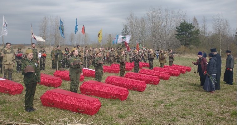 Поисковики Удмуртии обнаружили останки 21 погибшего солдата Красной Армии