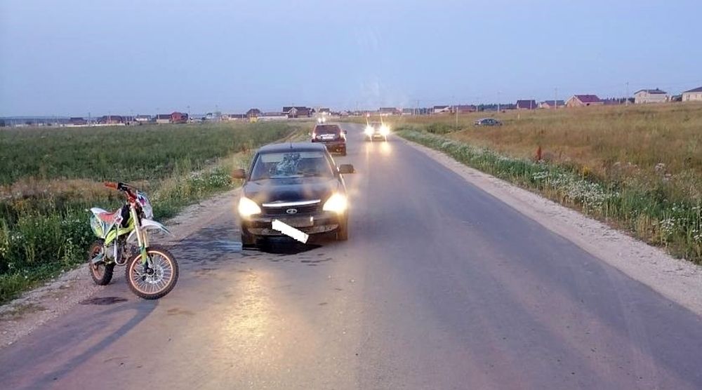 Пятеро детей пострадали за сутки в различных ДТП в Удмуртии