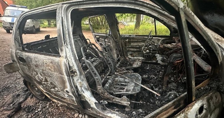 Двух ижевских школьников подозревают в поджоге автомобиля «Матиз»