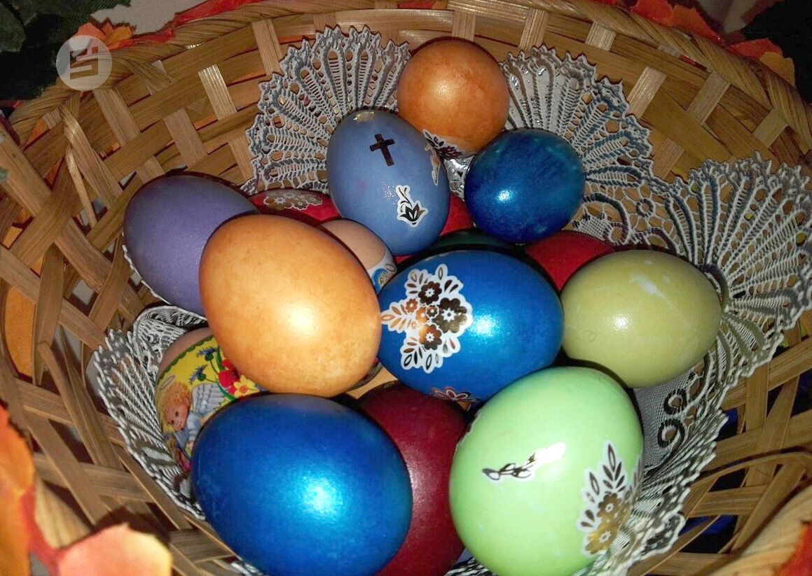 Как освятить яйца дома на пасху самому