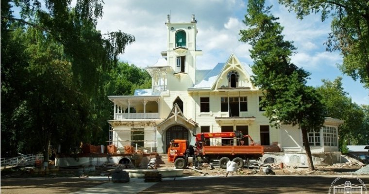 Реставрацию «Дачи Башенина» в Сарапуле планируют завершить в сентябре