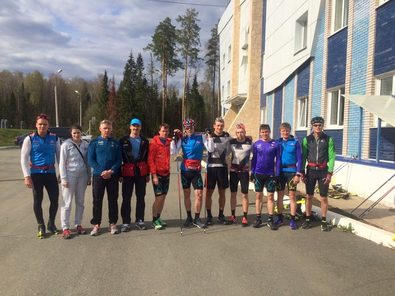 Лыжники сборной России начали подготовку к новому сезону в Ижевске 