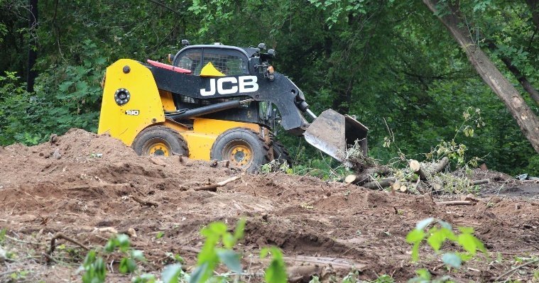 В ижевской Березовой роще началось благоустройство нового участка