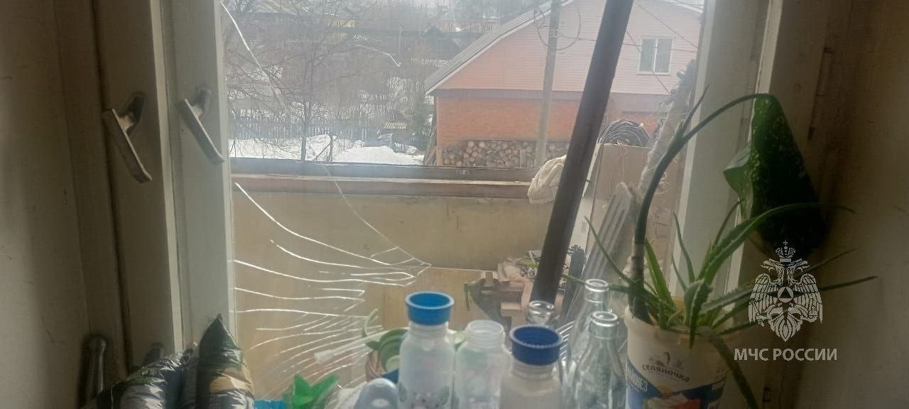 В Сарапуле при хлопке газового баллончика пострадала женщина