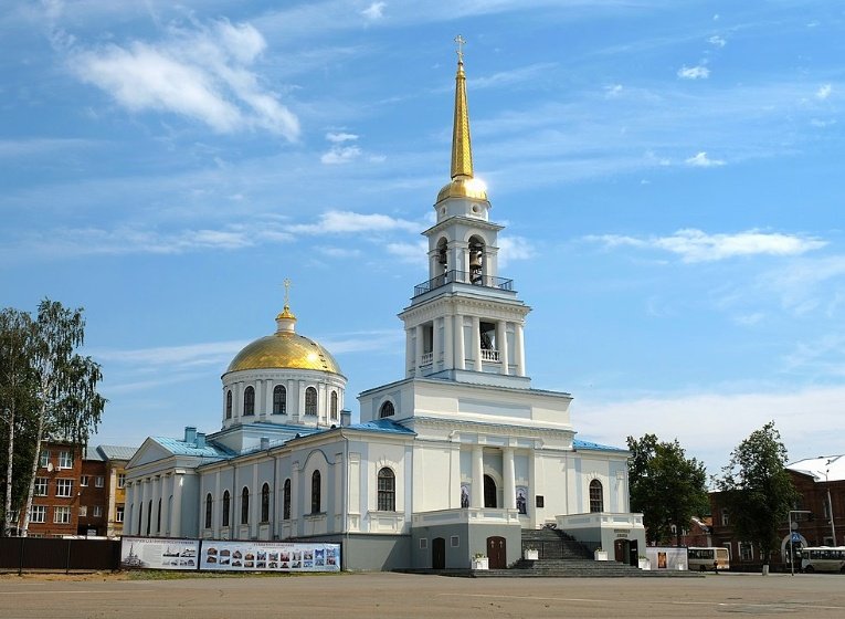 В Воткинске в 2023 году отремонтируют участок центральной площади у Благовещенского Собора