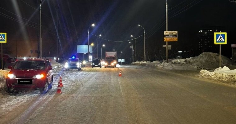 В Ижевске водитель иномарки сбил пешехода в районе Автозавода