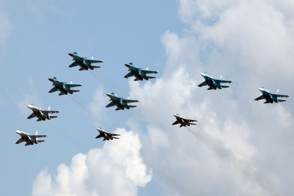 Авиация России за сутки нанесла 12 ударов по Сирии