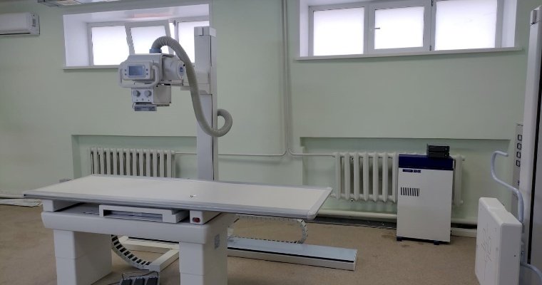 Селтинская райбольница получила новый рентген-аппарат и флюорограф