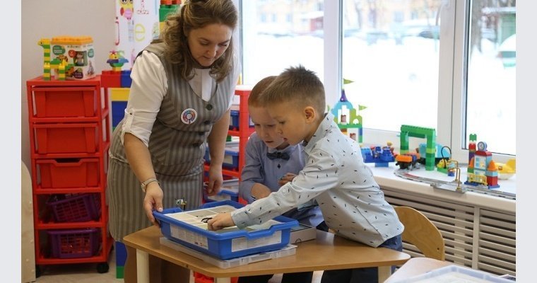 В детском саду №90 в Ижевске открыли STEAM-лабораторию