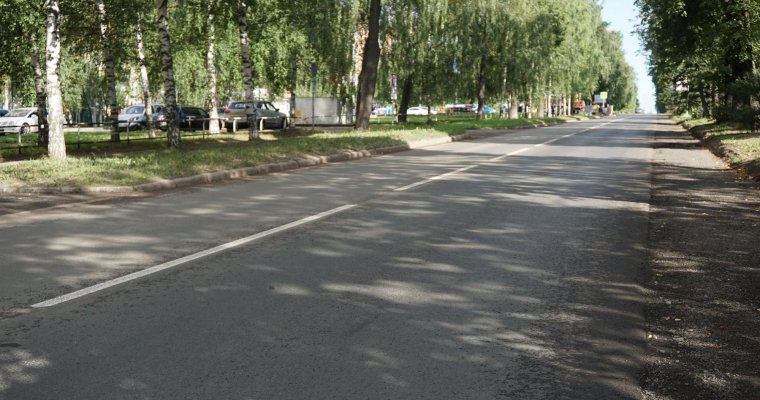 В Ижевске завершили ремонт улицы Карла Маркса