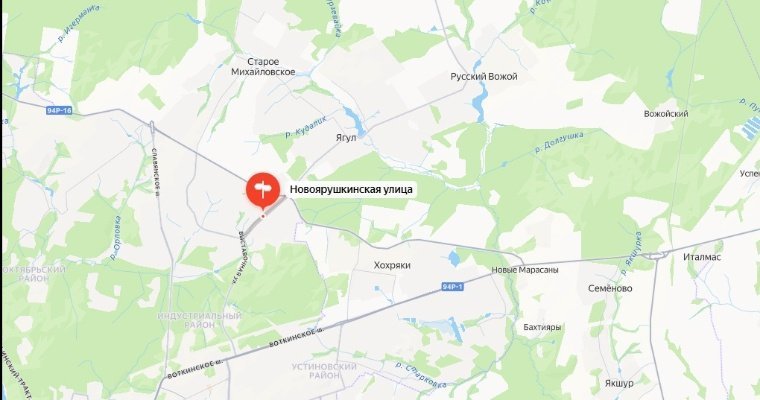 Улицу Новоярушкинскую в Ижевске начнут ремонтировать в этом году
