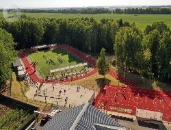 Стадион имени Галины Кулаковой в Италмасе стал победителем конкурса социальных и культурных проектов компании «ЛУКОЙЛ»