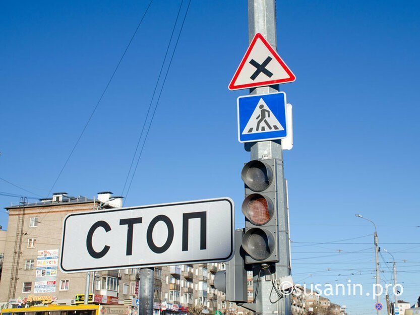 Светофор на перекрестке Карла Маркса и переулка Октябрьского временно отключат в Ижевске