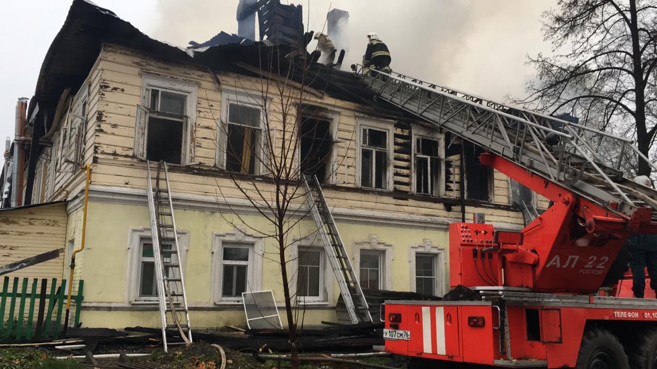 В Ярославской области пожар унес жизни пяти детей