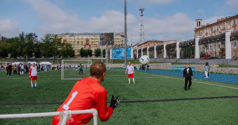 В Ижевске на стадионе «Динамо» прошёл летний этап спартакиады работников агрохолдинга «КОМОС ГРУПП»