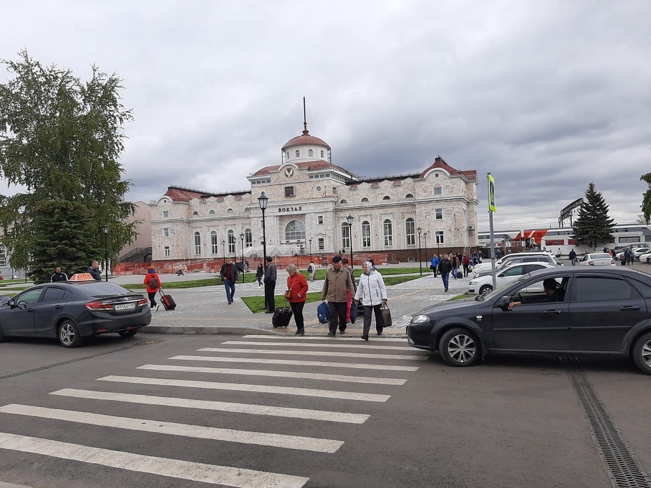 В Ижевске завершили первый этап реконструкции привокзальной площади