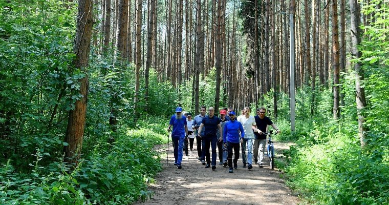 Жители Ижевска смогут высказать мнение по поводу благоустройства «Тропы здоровья» в Ленинском районе