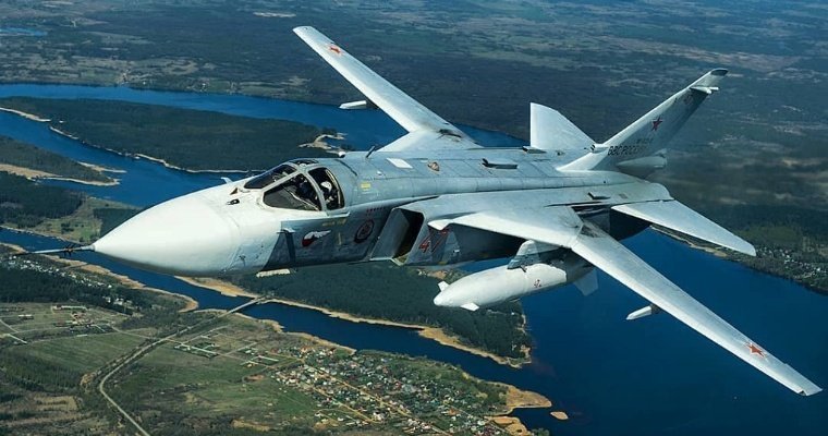 В Пермском крае на землю рухнул бомбардировщик Су-24
