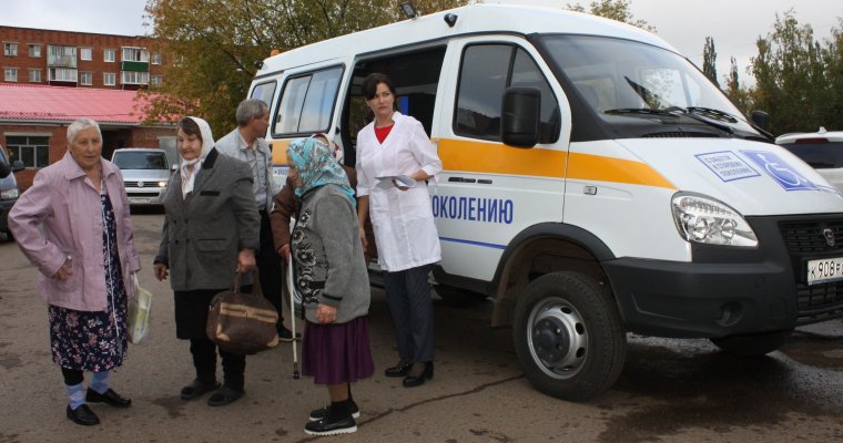 Пожилых жителей Удмуртии на диспансеризацию будут доставлять специальным транспортом