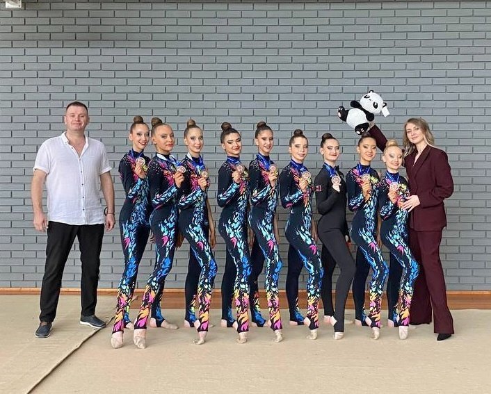 Гимнастки из Ижевска взяли бронзу на Чемпионате и Первенстве ПФО по эстетической гимнастике