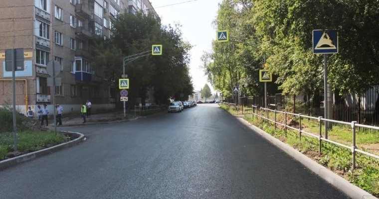 В Ижевске ремонт улиц Ворошилова и Восточная завершат до конца сентября