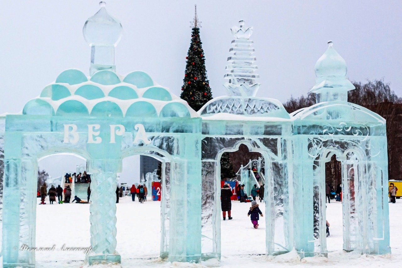 

На Центральной площади Ижевска 9 марта начнут сносить ледовый городок

