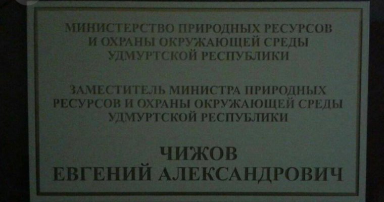 Замминистра природных ресурсов Удмуртии Евгения Чижова арестовали на два месяца