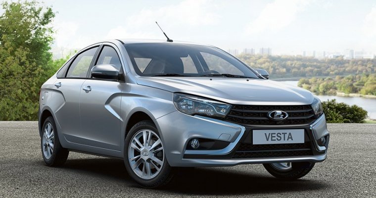 Впервые самым популярным авто в России стала Lada Vesta