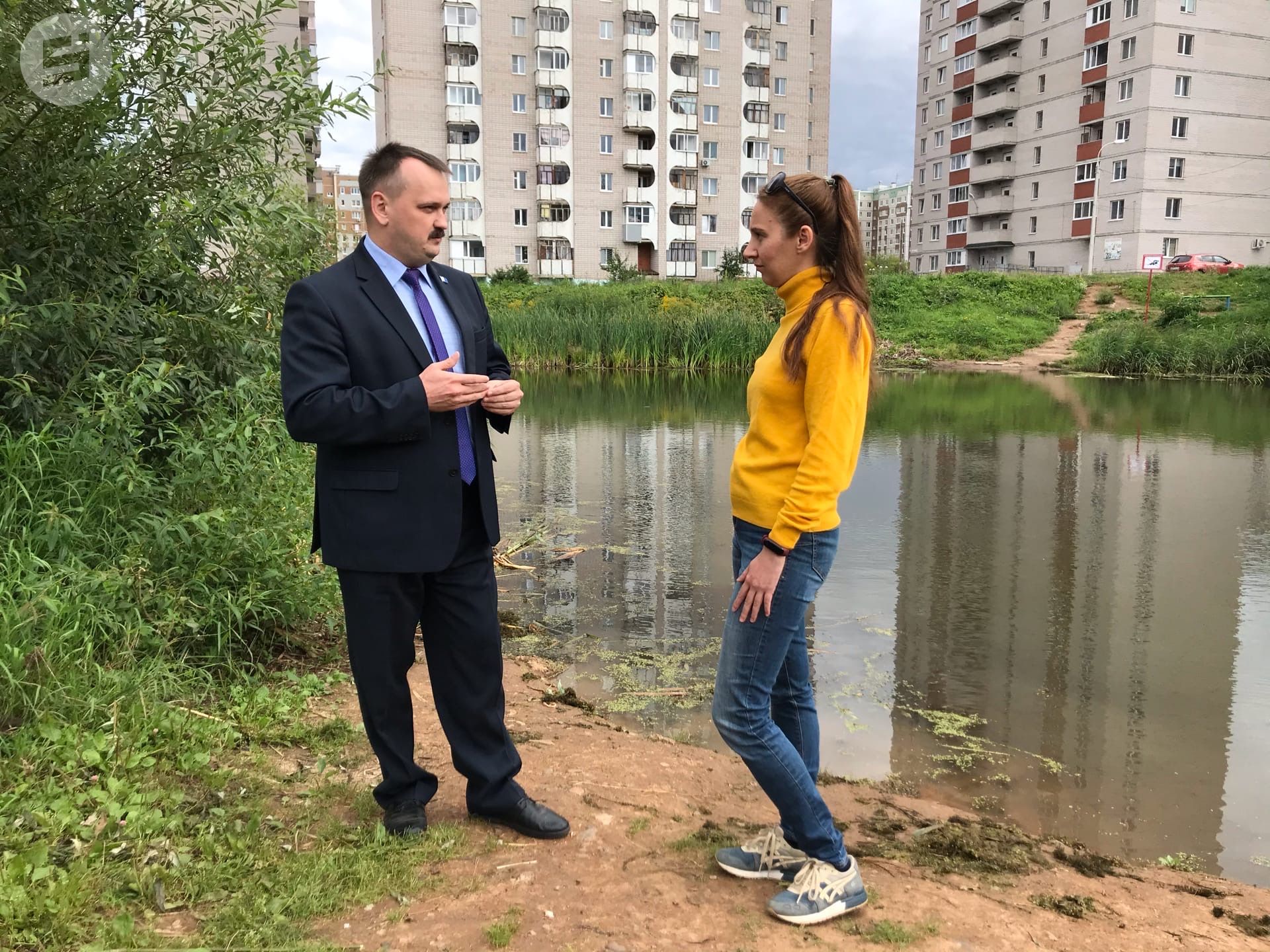 Пруд на улице Автозаводской в Ижевске в 2020 году - Фотогалерея // Сусанин