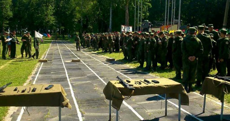 Школьники из Удмуртии заняли второе место на соревнованиях в лагере «Гвардеец»
