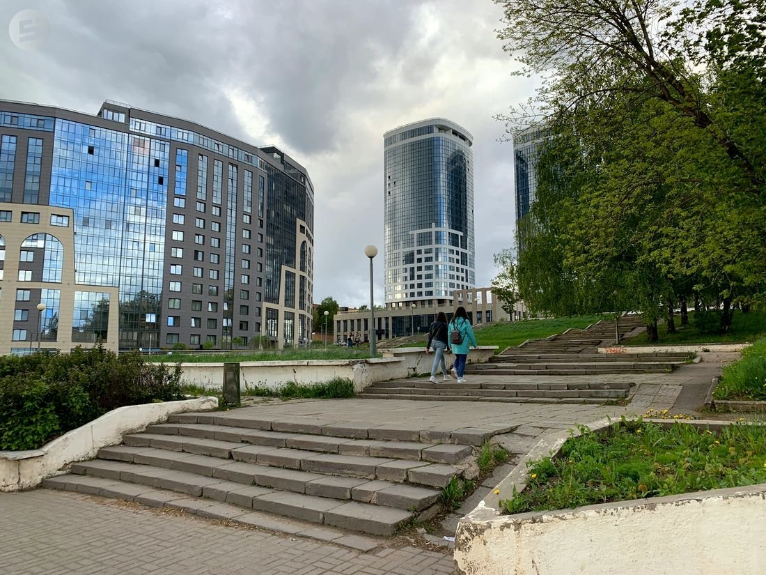 Часть эспланады Центральной площади Ижевска перекроют на время ремонта