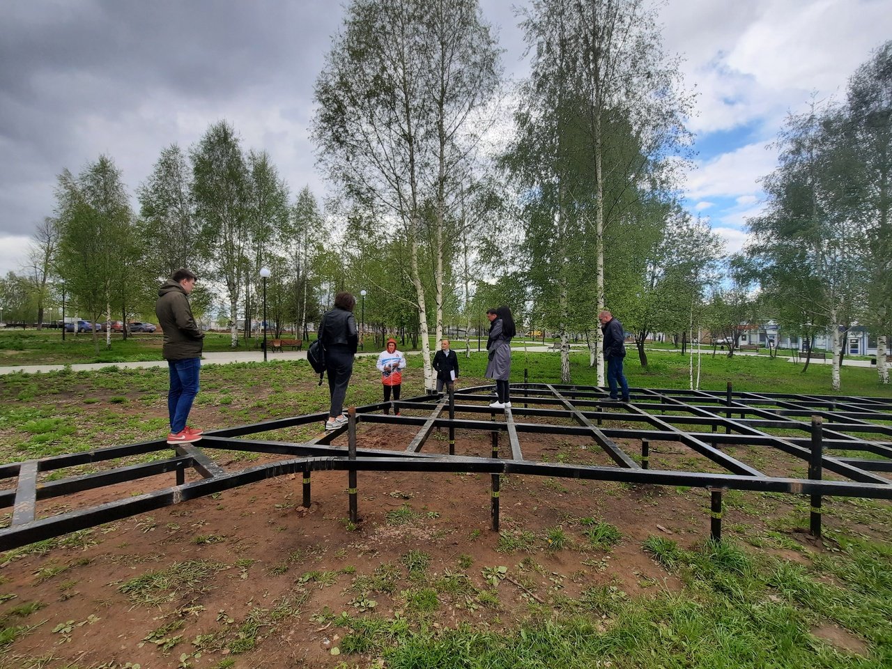 Группа компаний РОГОС начала работы по благоустройству центральной части Можги