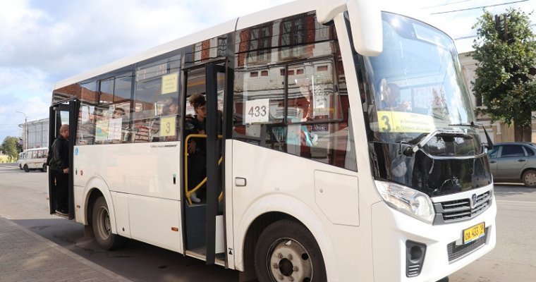 Пять низкопольных автобусов появилось в Сарапуле