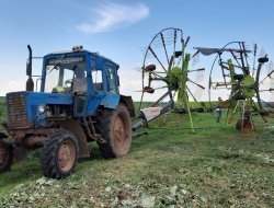 Самый крупный производитель молока Удмуртии обновил парк сельскохозяйственной техники