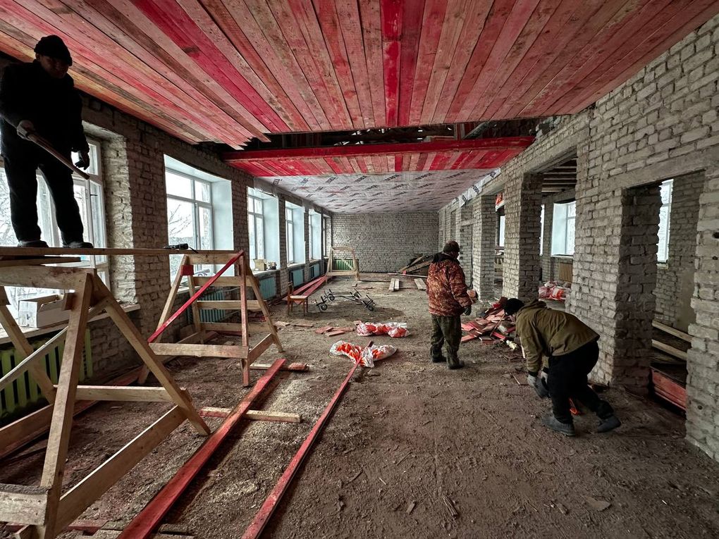 О ходе капремонта в Какможской школе отчитался Минстрой Удмуртии