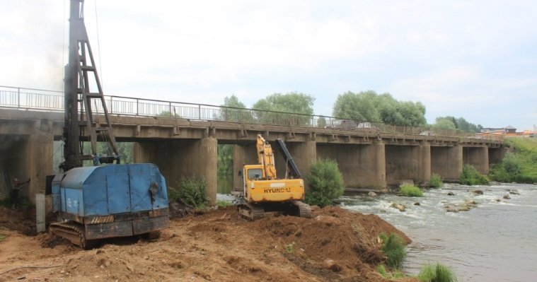 Капремонт моста через реку Сива начали в Удмуртии