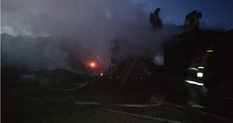 Уголовное дело возбудили после смертельного пожара в Сарапульском районе Удмуртии