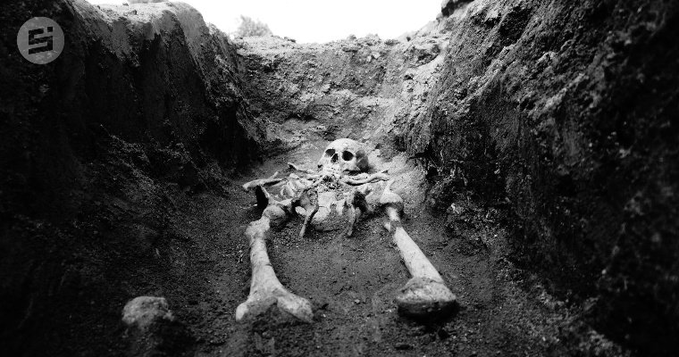 Во время прокладки газовых труб в селе Юськи рабочие обнаружили человеческие кости