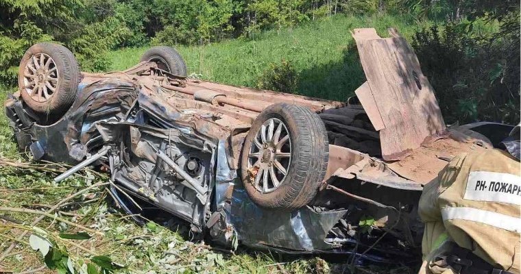 Водитель иномарки погиб в Шарканском районе Удмуртии