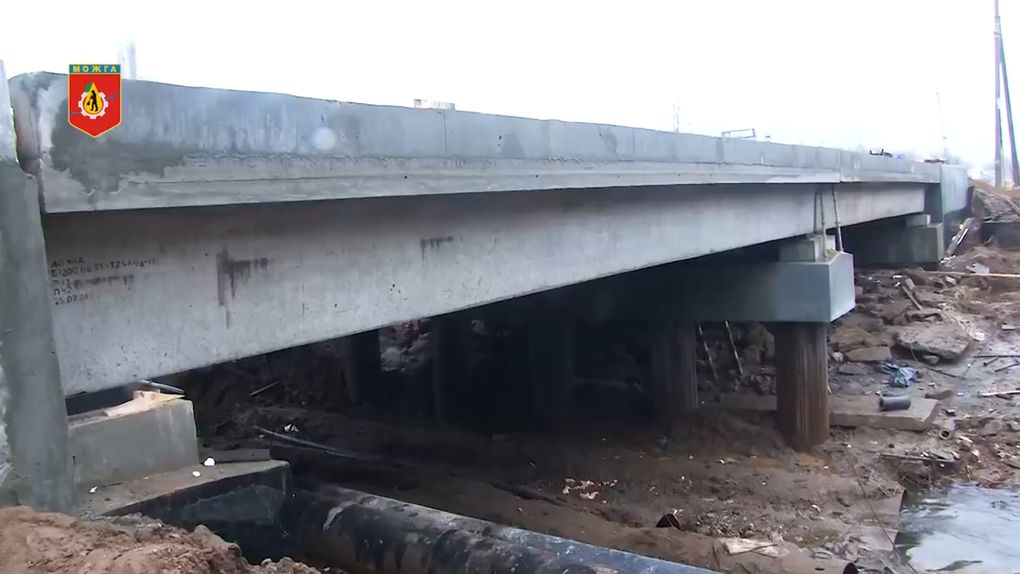 В Можге до конца года закончат реконструкцию моста на улице Можгинской