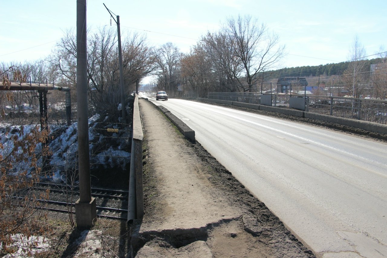 В Сарапуле с 18 апреля закроют на капремонт мост на улице Азина