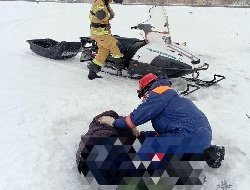 Житель Воткинска уснул пьяным на льду городского пруда и чуть не замёрз