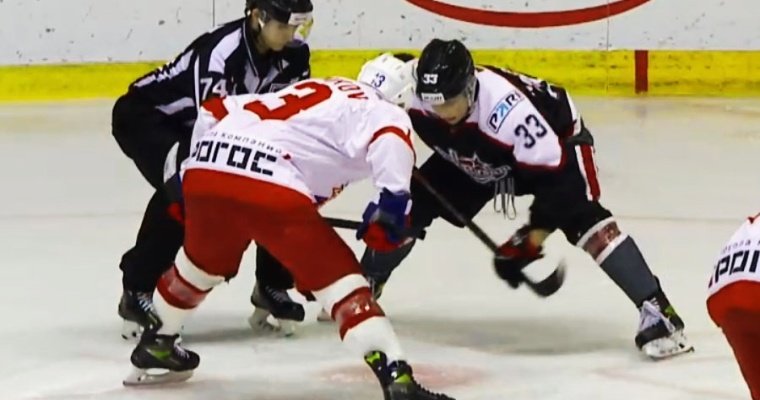 Хоккеисты «Ижстали» пропустили четыре шайбы в матче с тюменским «Рубином»