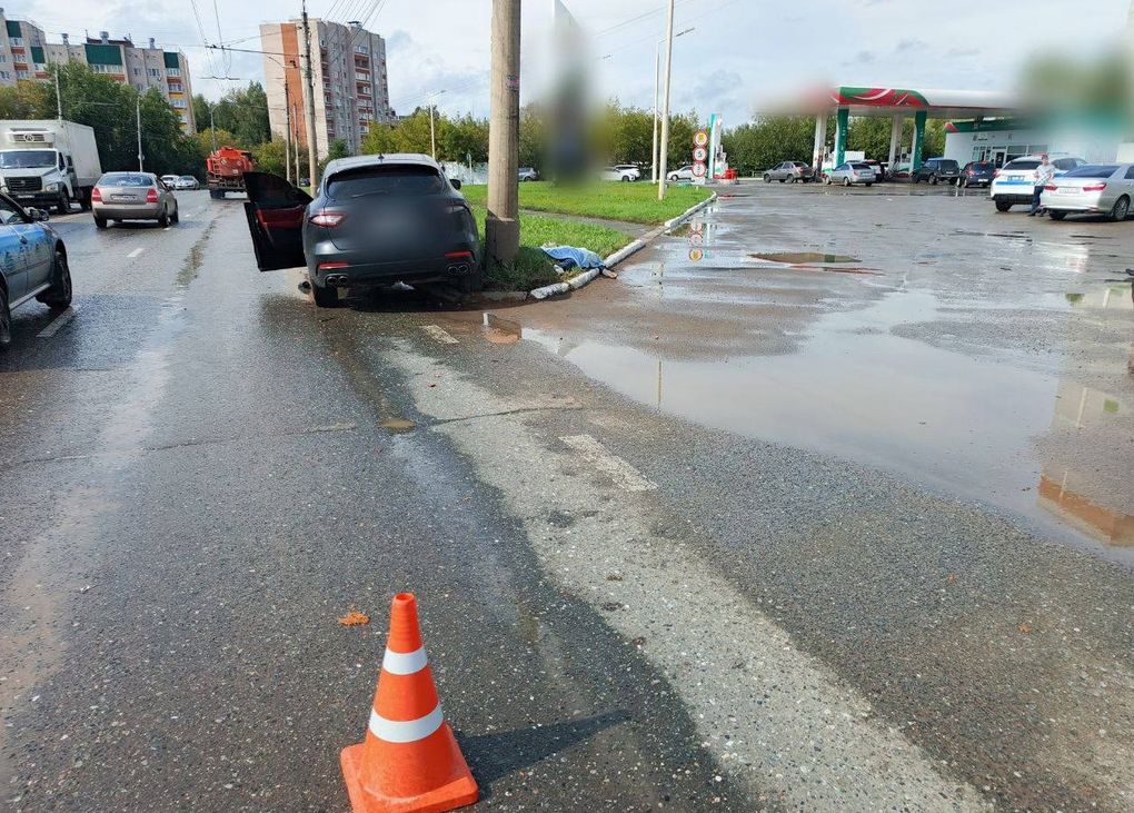Пьяный водитель Мазератти насмерть сбил женщину в Ижевске