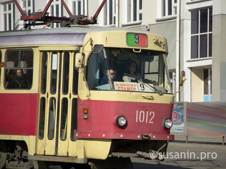 Маршрут движения трамваев №2, 7 и 9 изменится 13 августа в Ижевске 