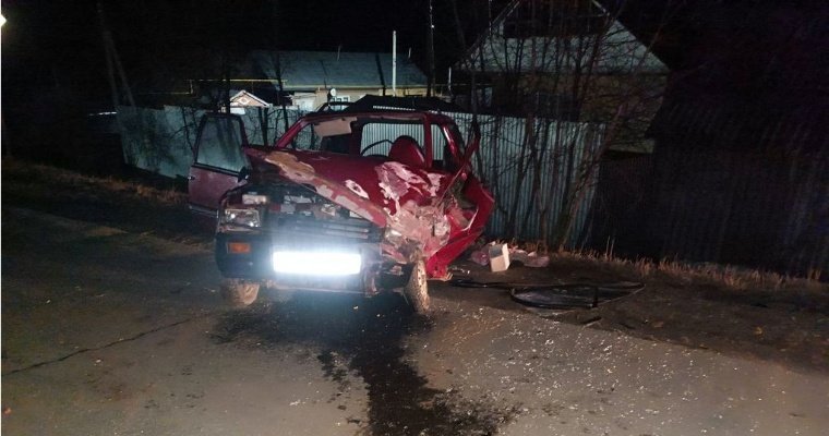Пожилой водитель «Оки» погиб в Удмуртии в результате ДТП