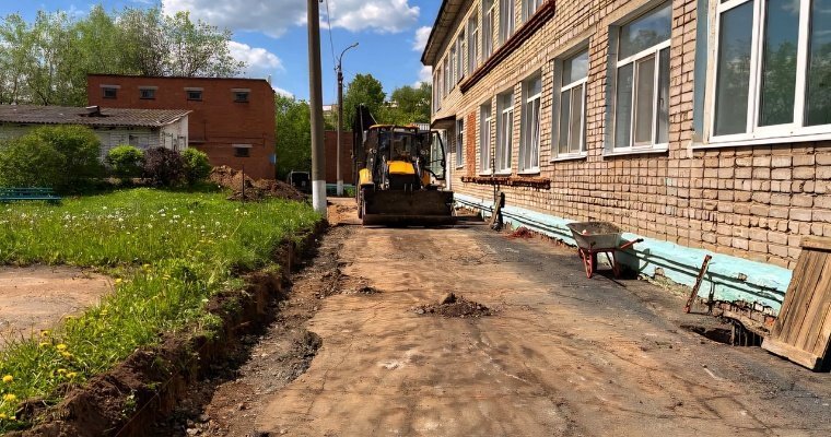В рамках проекта «Территория детства» обновление асфальта началось в детсаду №88 Ижевска 