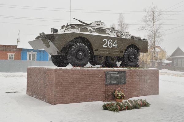 Посвященный участникам ликвидации аварии на Чернобыльской АЭС памятник поставили в Можге